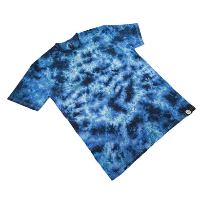 Turquoise Camo Crunch Tie Dye T-Shirt - tie dye joggers -  tie dye sweatpants - tie dye trousers - Stinging Bullfish