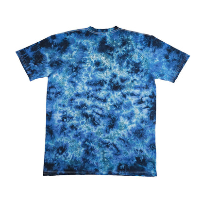 Turquoise Camo Crunch Tie Dye T-Shirt - tie dye joggers -  tie dye sweatpants - tie dye trousers - Stinging Bullfish