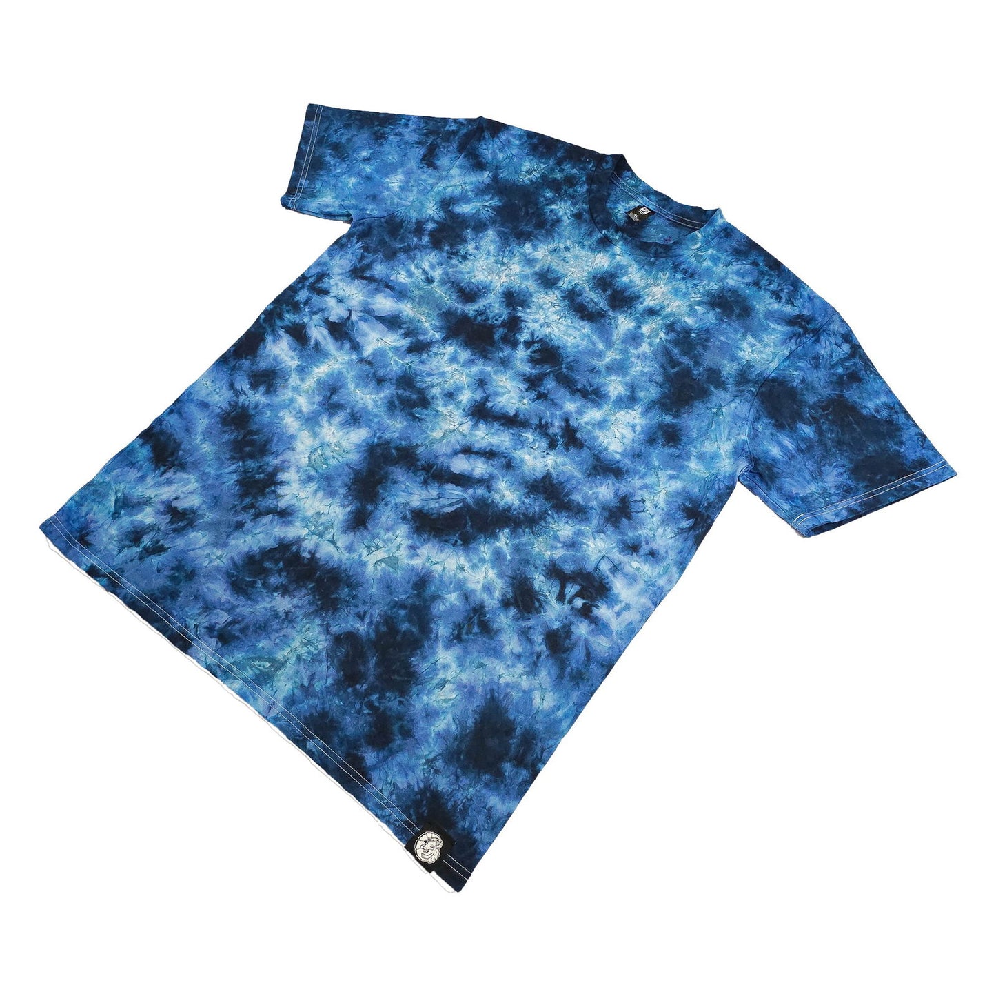 Turquoise Camo Crunch Tie Dye T-Shirt - tie dye joggers -  tie dye sweatpants - tie dye trousers - Stinging Bullfish