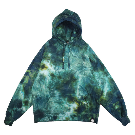 Wasabi Green Tie Dye Hoodie