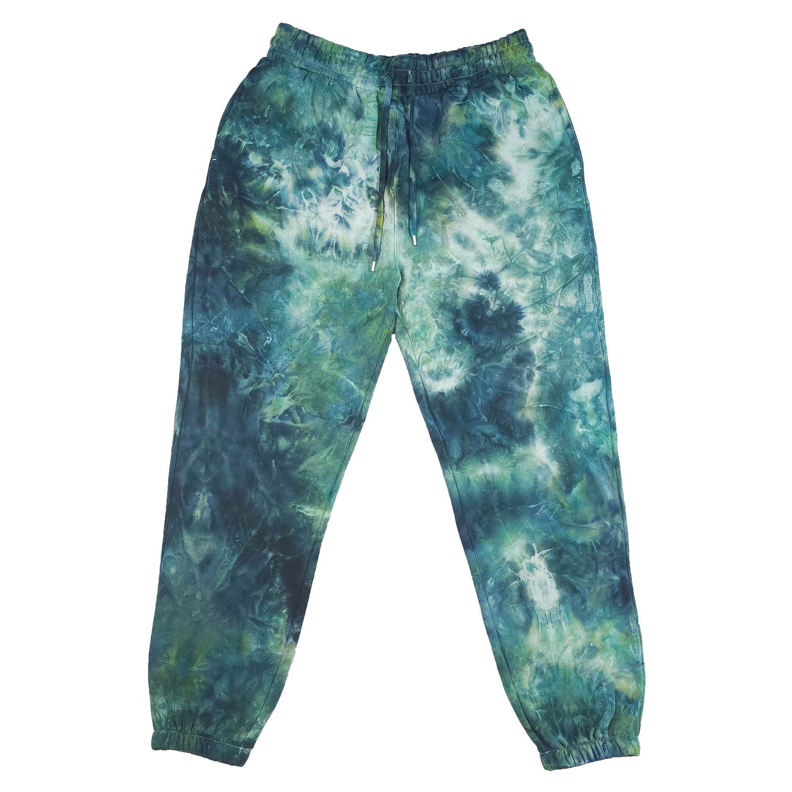 Green tea tie dye joggers 2025