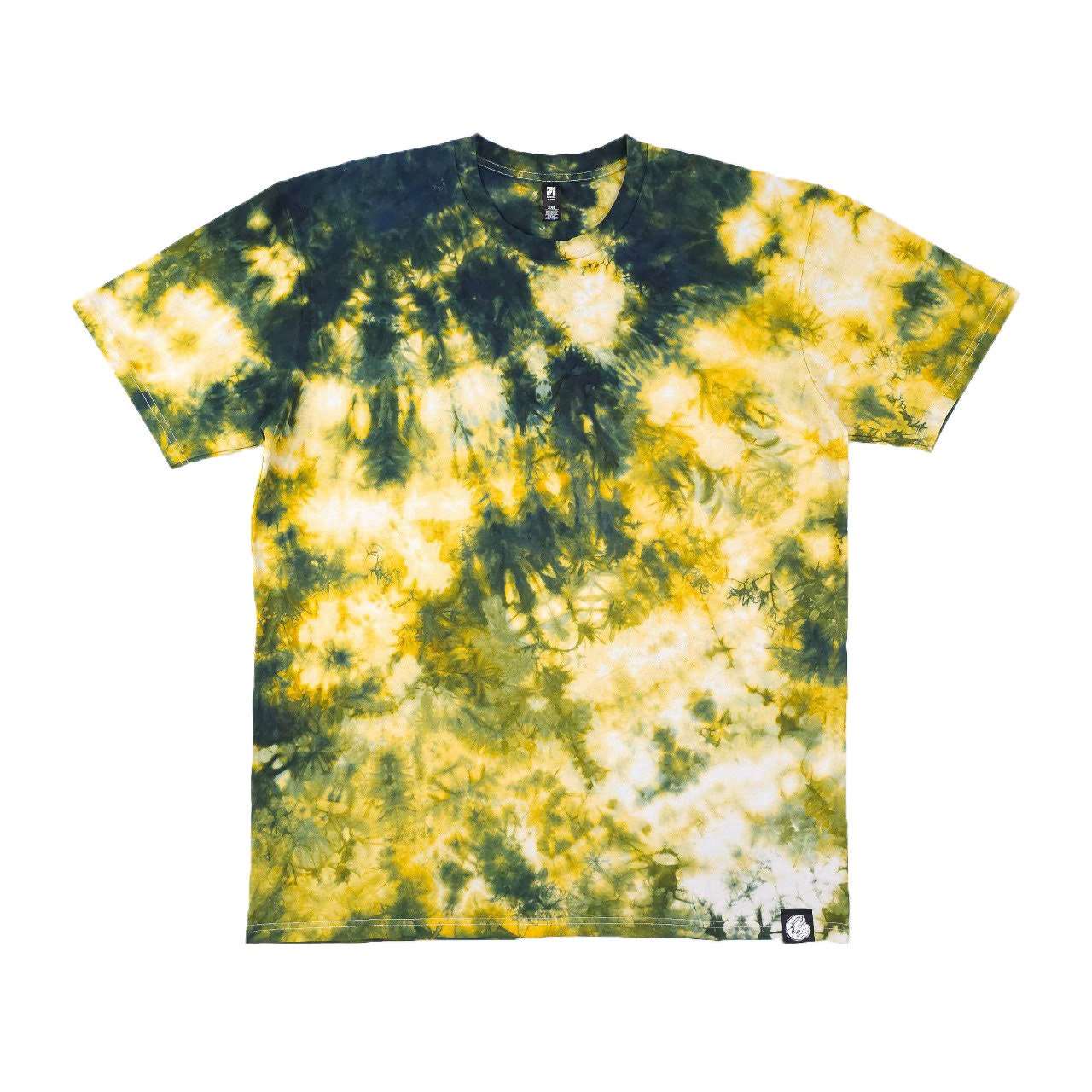 Yellow Impact Cram Tie Dye T-Shirt - tie dye joggers -  tie dye sweatpants - tie dye trousers - Stinging Bullfish