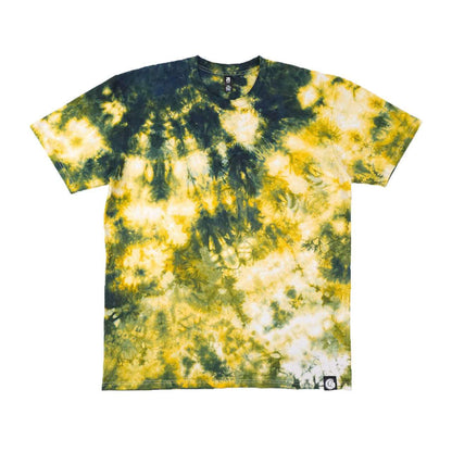Yellow Impact Cram Tie Dye T-Shirt - tie dye joggers -  tie dye sweatpants - tie dye trousers - Stinging Bullfish