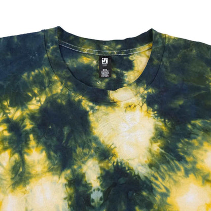 Yellow Impact Cram Tie Dye T-Shirt - tie dye joggers -  tie dye sweatpants - tie dye trousers - Stinging Bullfish