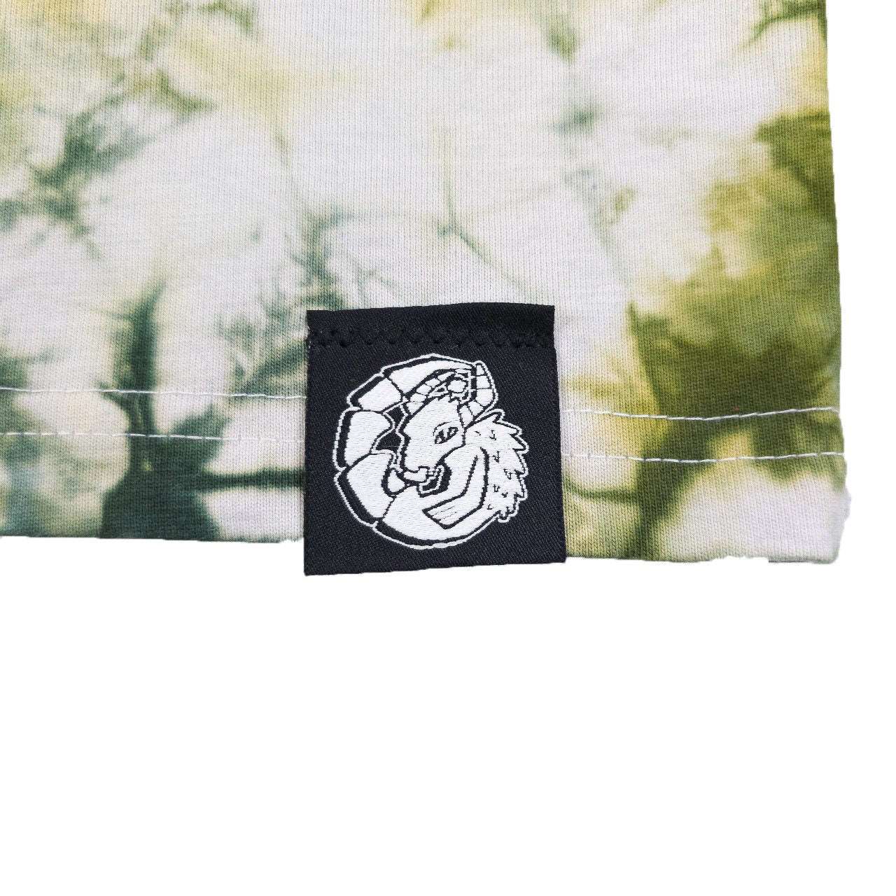 Yellow Impact Cram Tie Dye T-Shirt - tie dye joggers -  tie dye sweatpants - tie dye trousers - Stinging Bullfish