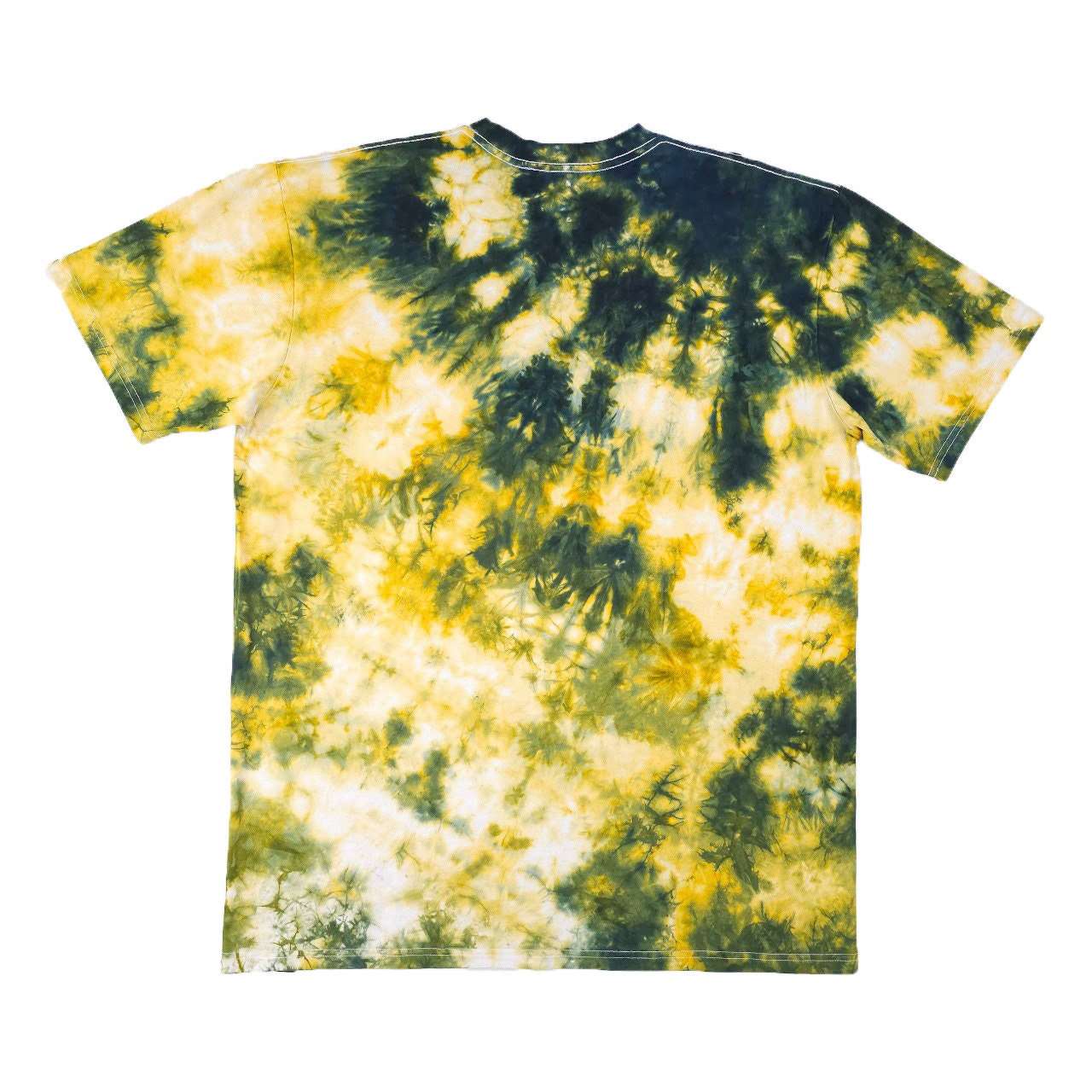 Yellow Impact Cram Tie Dye T-Shirt - tie dye joggers -  tie dye sweatpants - tie dye trousers - Stinging Bullfish