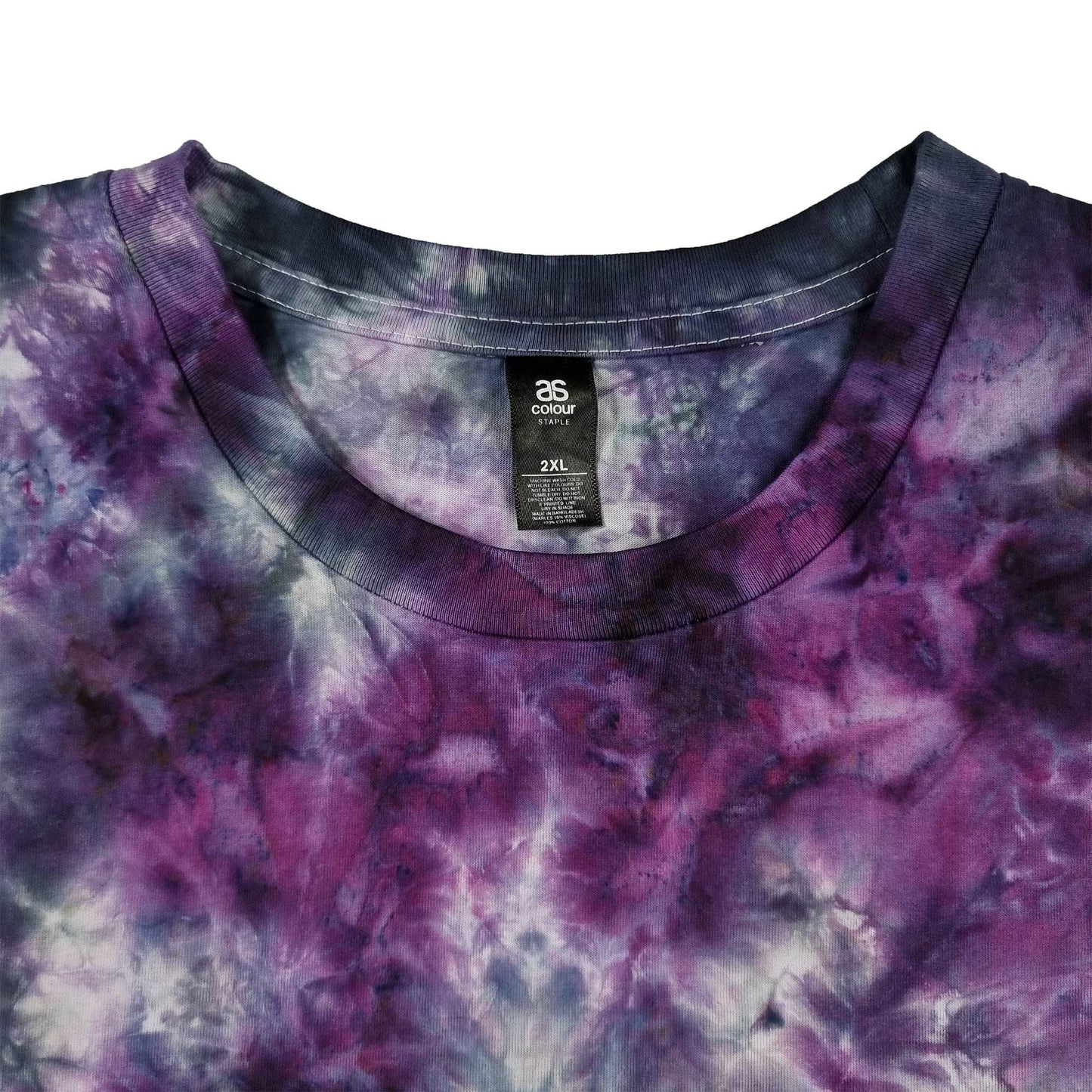 Purple Camo Crunch Tie Dye T-Shirt