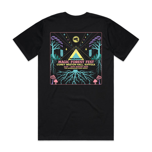 AUGUST FUMP FOREST TEE-  PINK FRONT
