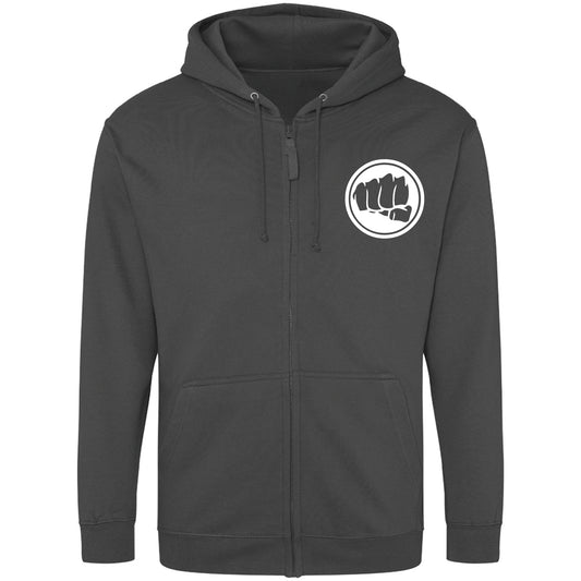 ZIP UP FUMP Hoodie - Grey 🎤