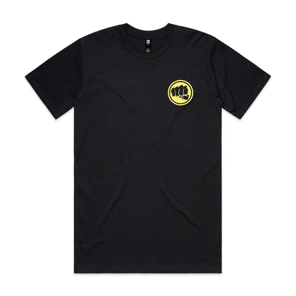 AUGUST FUMP FOREST TEE-  YELLOW FRONT