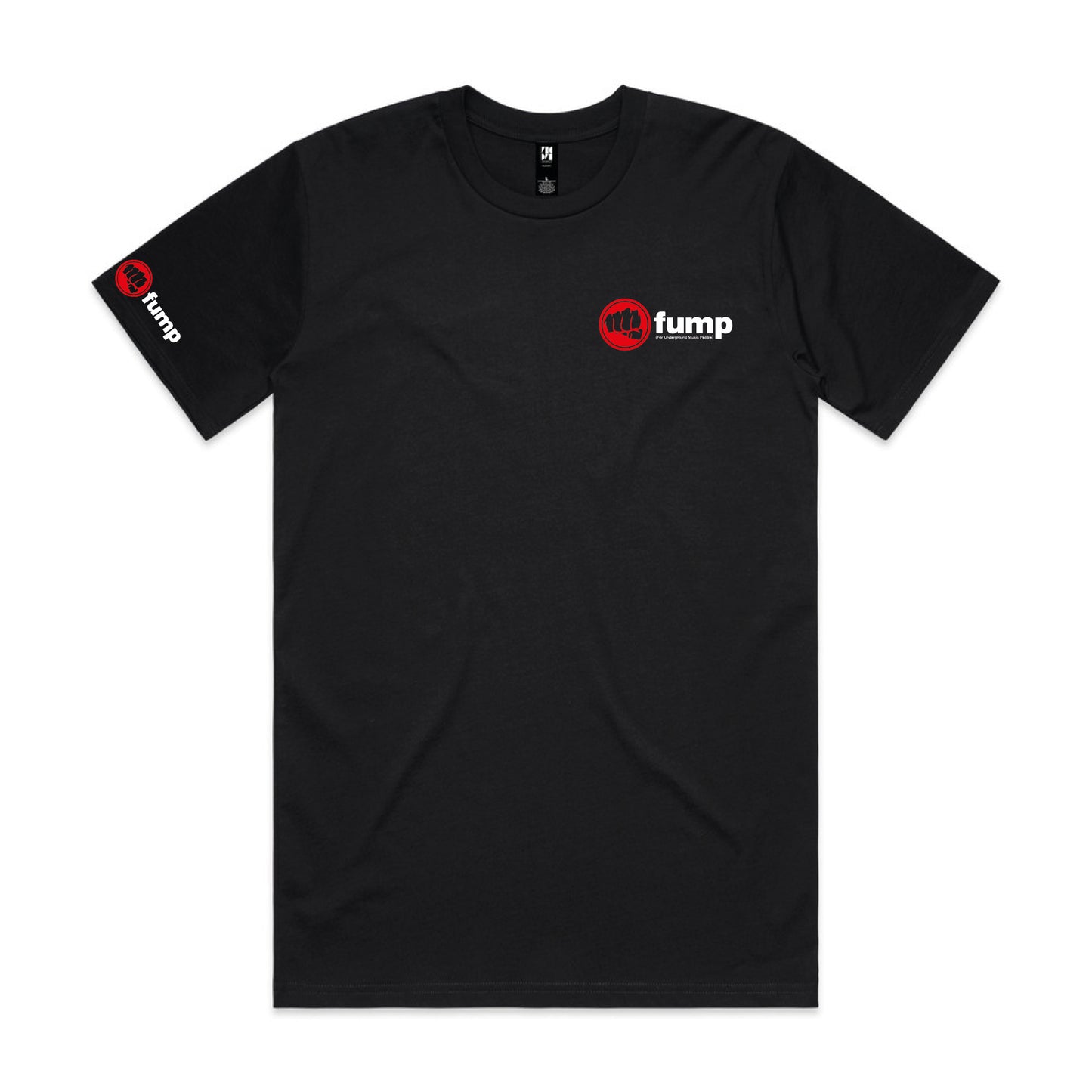 Double tagged Tee- Black T-Shirt